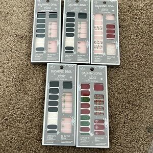5 Ulta Dashing Diva Gloss Ultra Shine Gel Strips, no light required